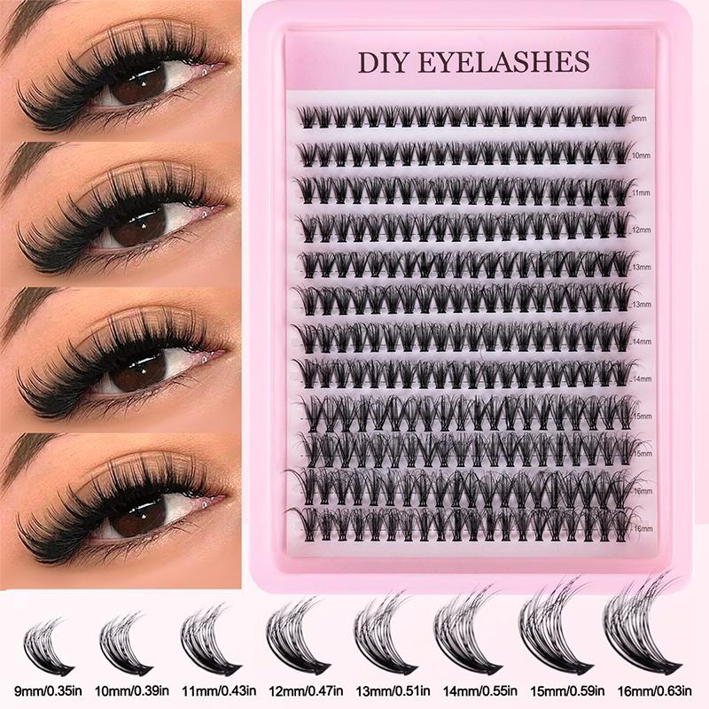 Eyelash Extension Kits - Natural Cluster Feathe-r Lash Kit DIY