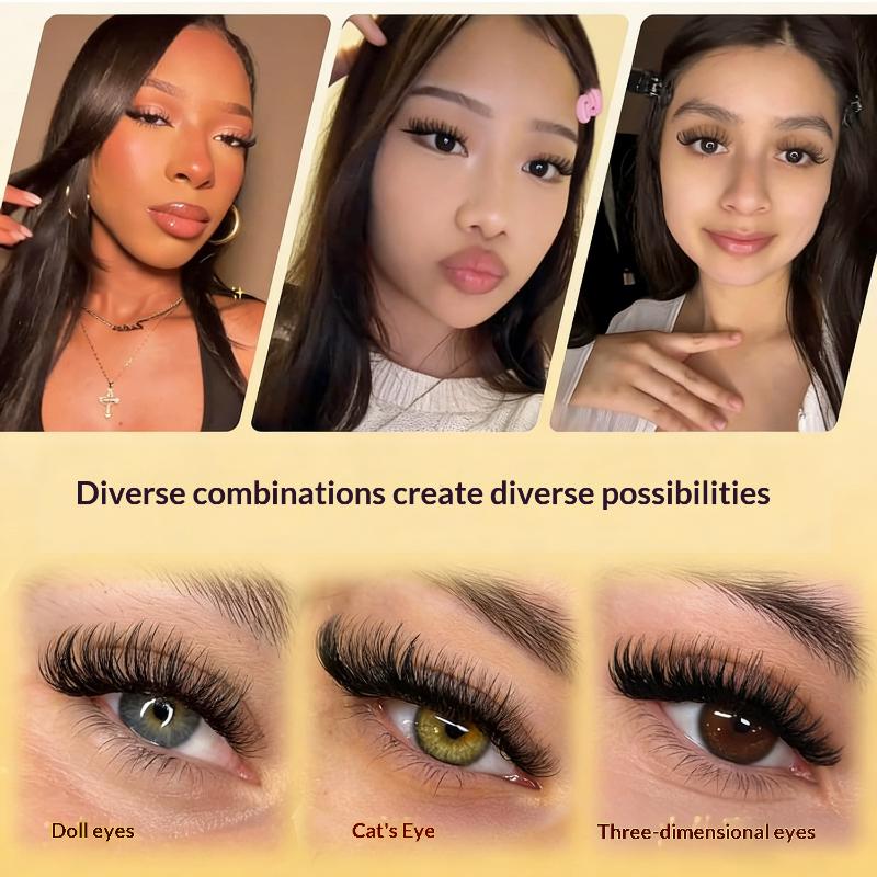 Eyelash Extension Kits - New DIY Lashes Extension Kit Glue-free