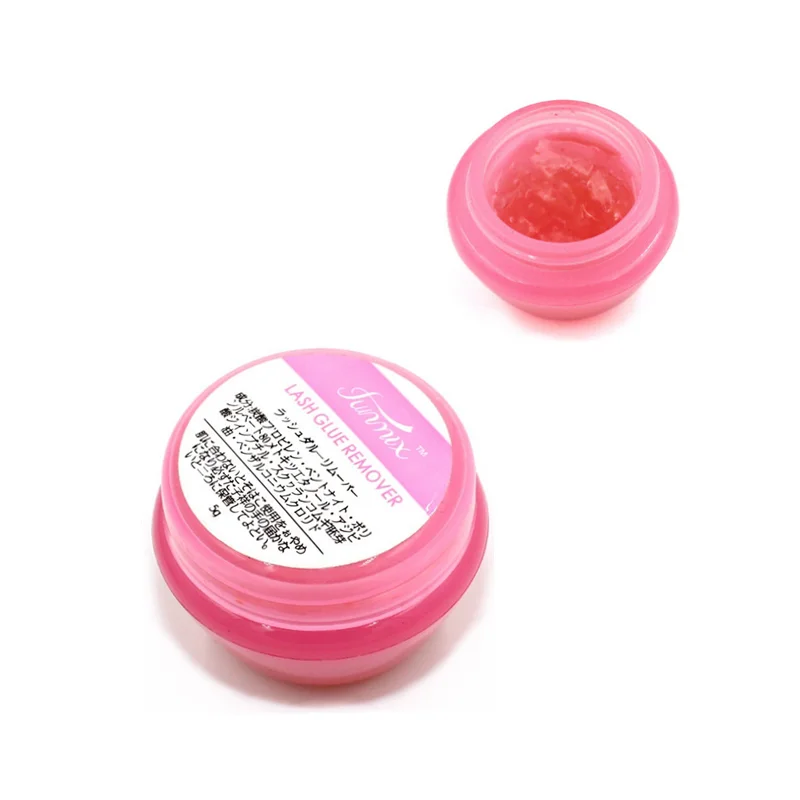 Eyelash Extension Gel Remover - Funmix 1pc 5g Pink Lashes Glue