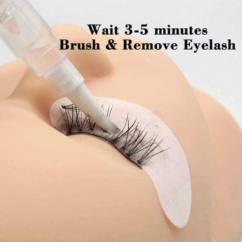 Eyelash Extension Gel Remover - Navina Safe Lash Glue Remover Brush