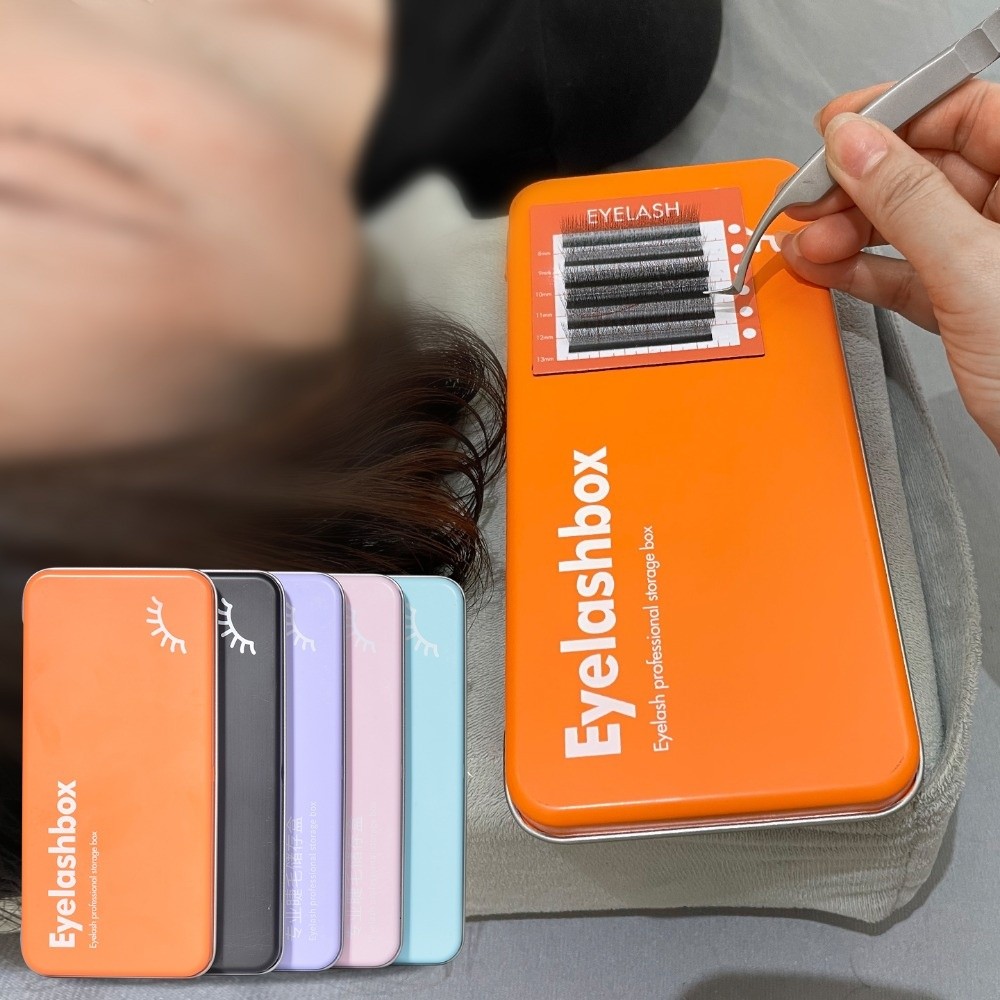 Portable Magnetic Storage Box  - Eyelash Extension Salon ulasan dan harga