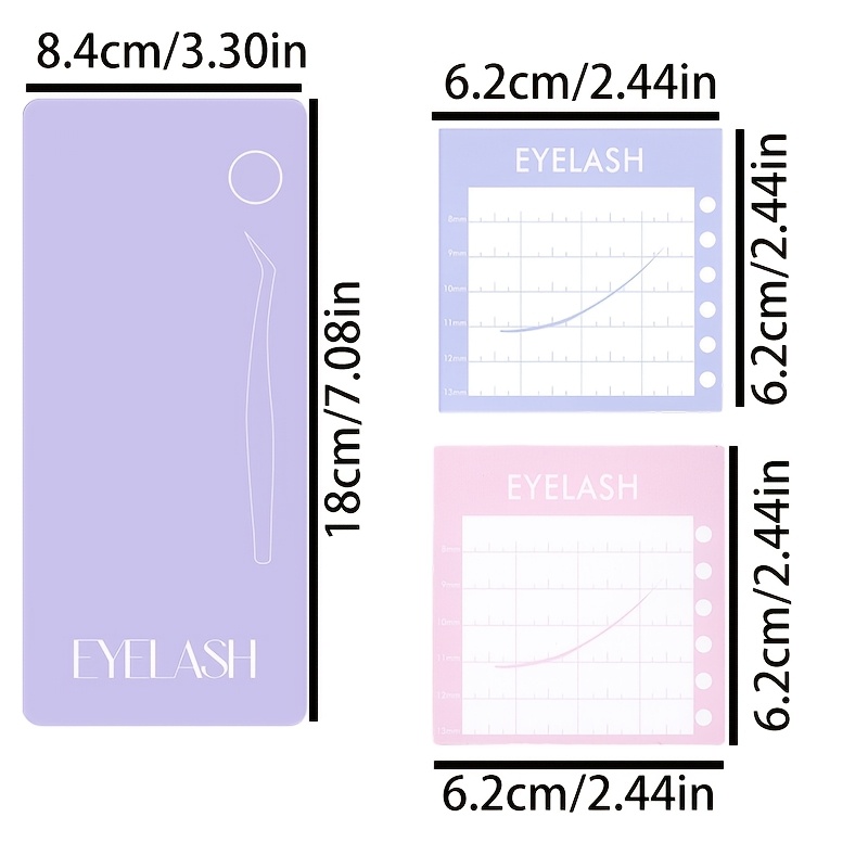 3pcsProfessional Magnetic Eyel - Eyelash Extension Salon ulasan dan harga