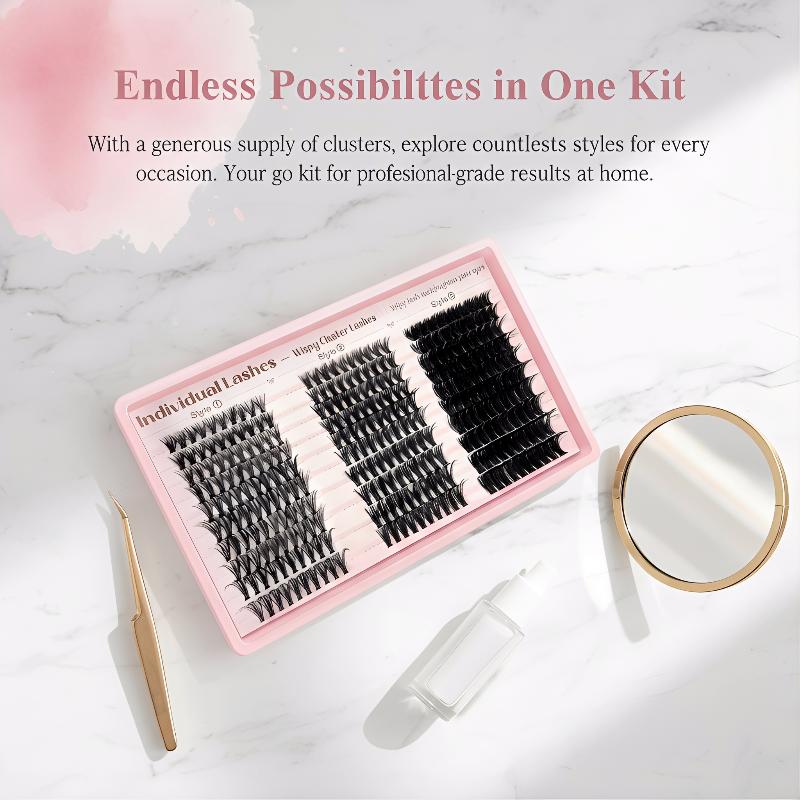 DIY Lash Extensions Kit with S - Eyelash Extension Kits ulasan dan harga