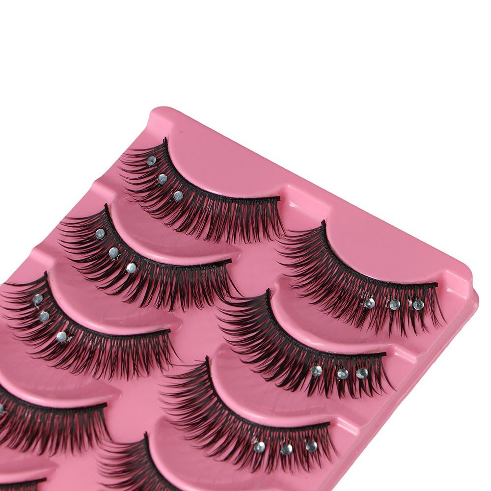 Lasting Shiny Rhinestone Glitt - Eyelash Extension For Big Eyes ulasan dan harga