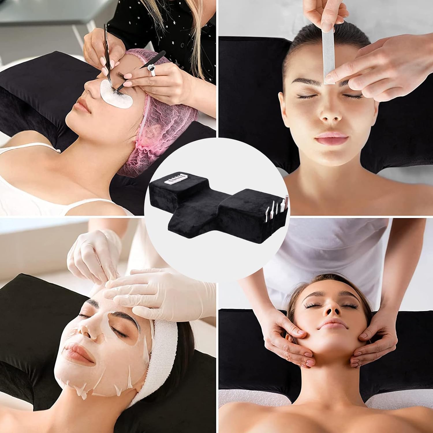 Lash Pillow Neck Support Eyela - Eyelash Extension Salon ulasan dan harga