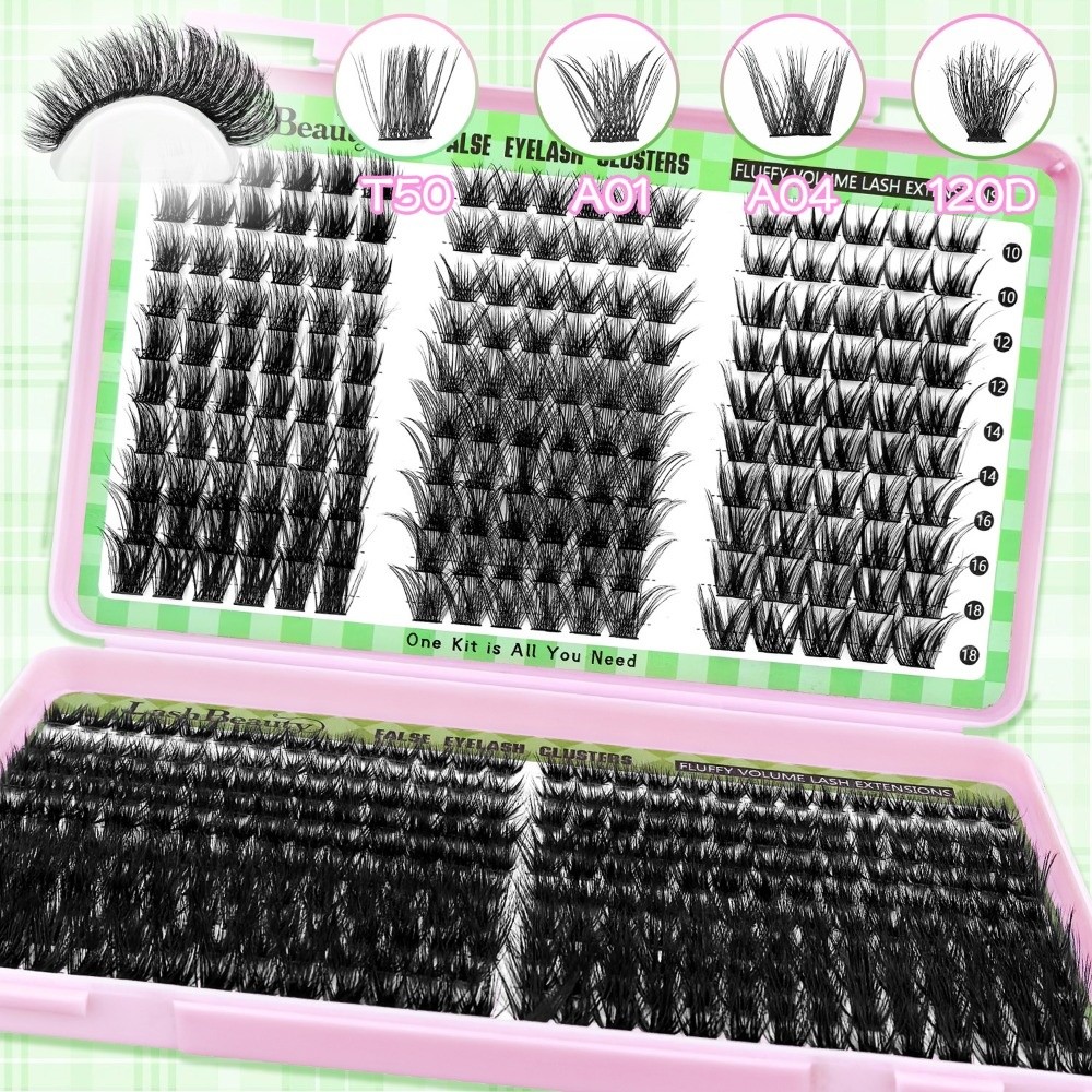 Natural Look False Eyelashes W - Eyelash Extension Kits ulasan dan harga