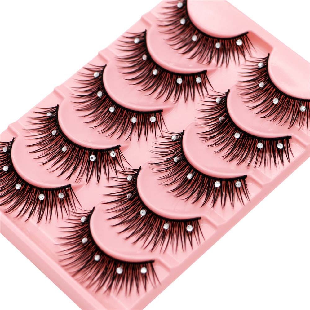 Lash Shiny Rhinestone Eye Make - Eyelash Extension For Big Eyes ulasan dan harga