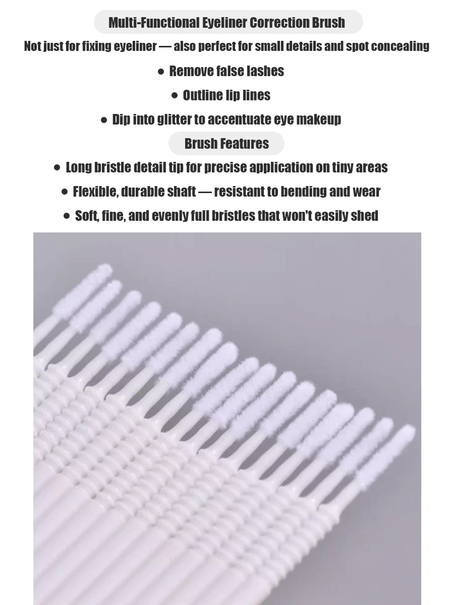 Disposable Long Cotton Swabs E - Eyelash Extension Salon ulasan dan harga