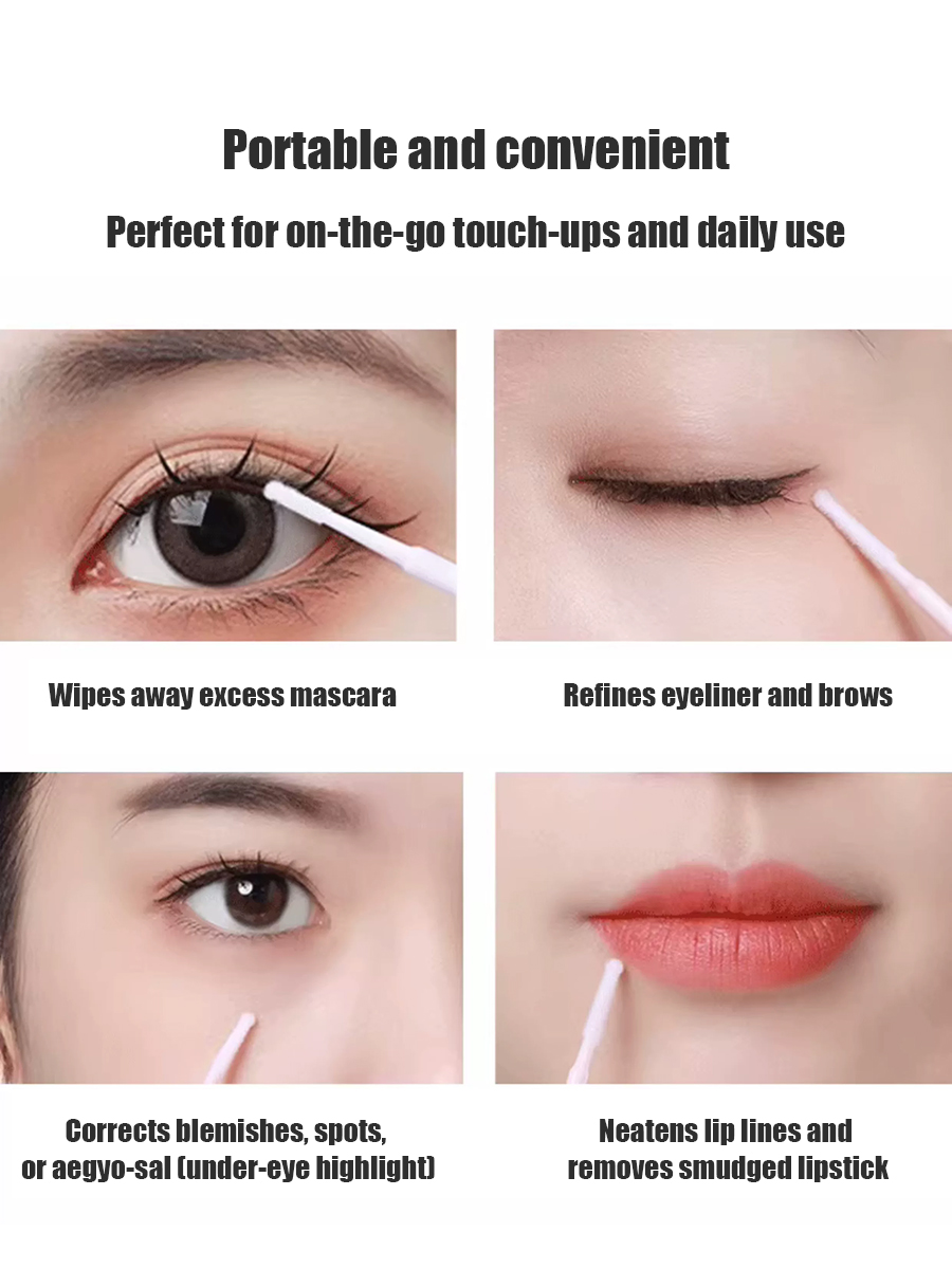 Disposable Long Cotton Swabs E - Eyelash Extension Salon ulasan dan harga