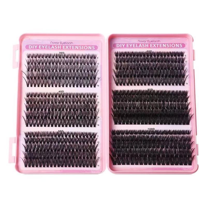 Professional D Curl Cluster La - Eyelash Extension Kits ulasan dan harga