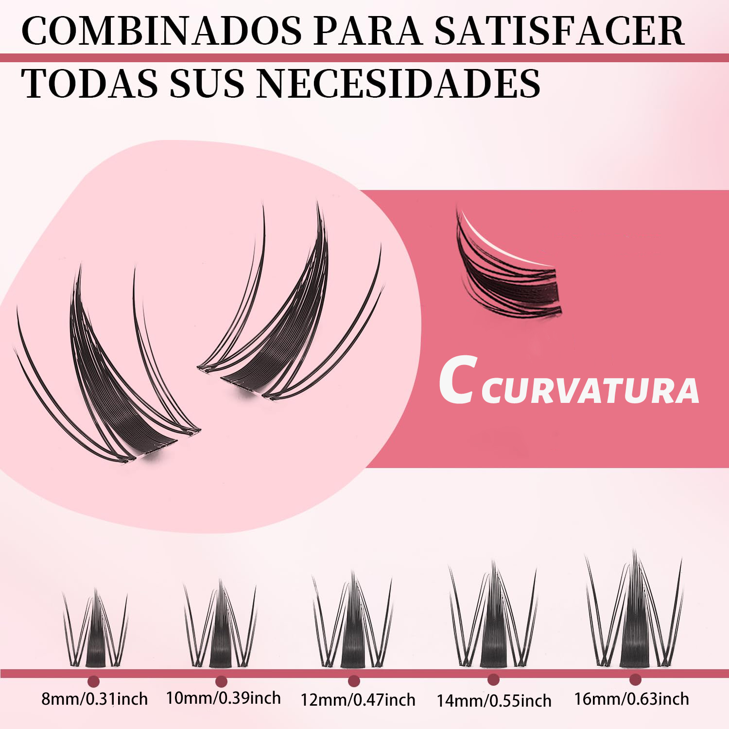 150 Pieces of DIY Natural Thic - Eyelash Extension For Big Eyes ulasan dan harga