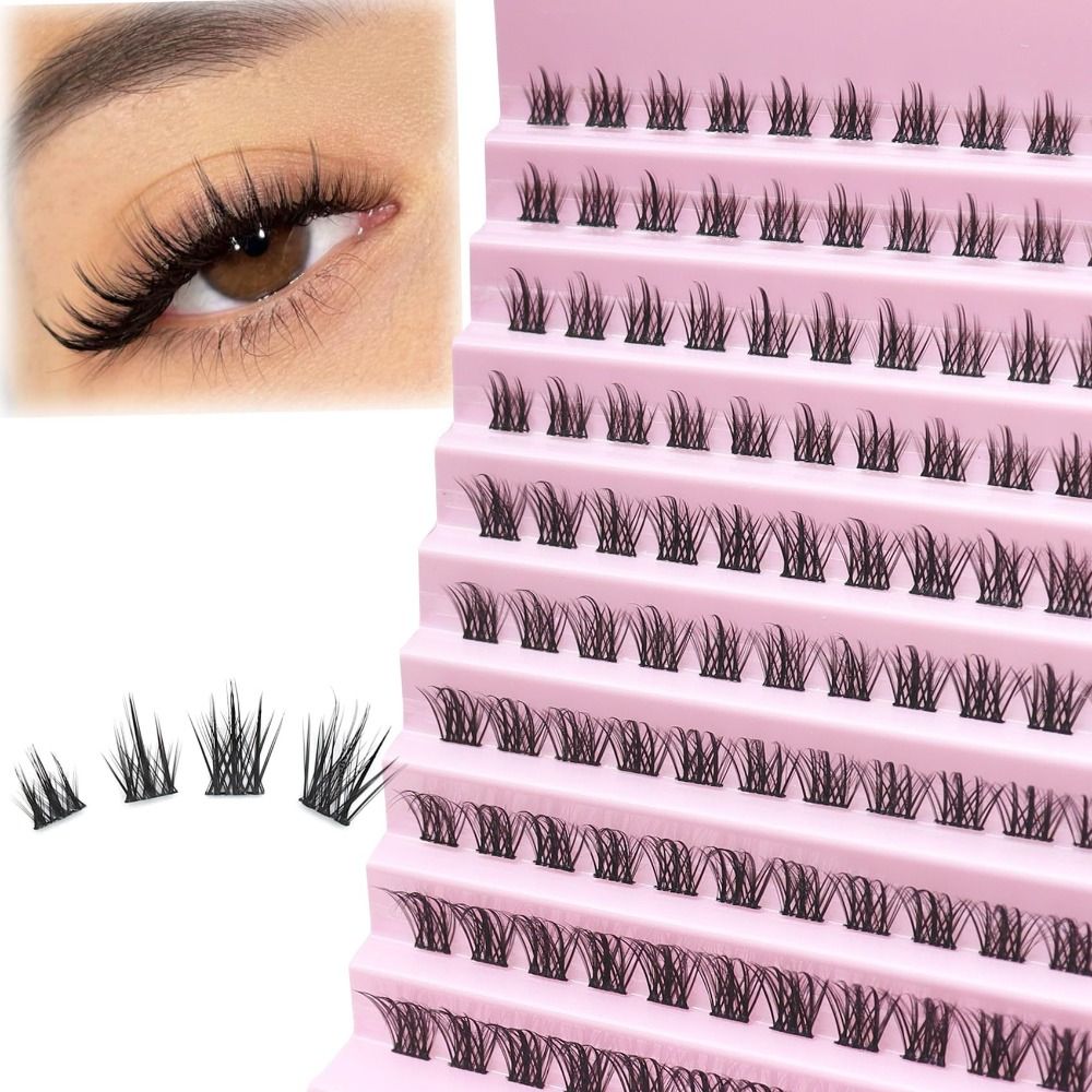Natural Look False Eyelashes W - Eyelash Extension Kits ulasan dan harga