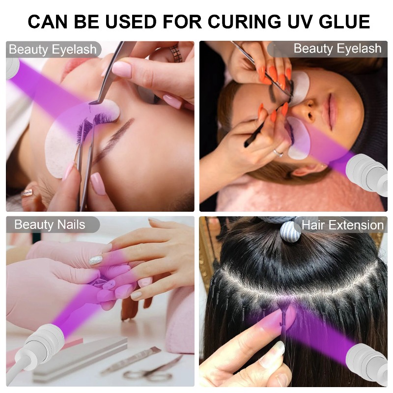 UV Eyelash Lamp Grafting Exten - Eyelash Extension Salon ulasan dan harga