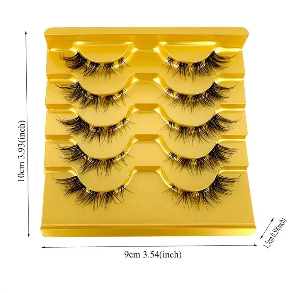 5 Pairs Eyelashes Invisible St - Eyelash Extension For Big Eyes ulasan dan harga