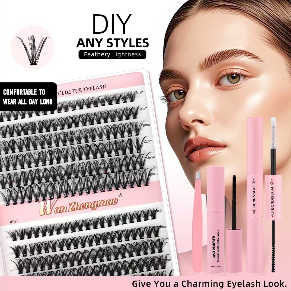 8-16mm Length False Eyelashes  - Eyelash Extension Kits ulasan dan harga
