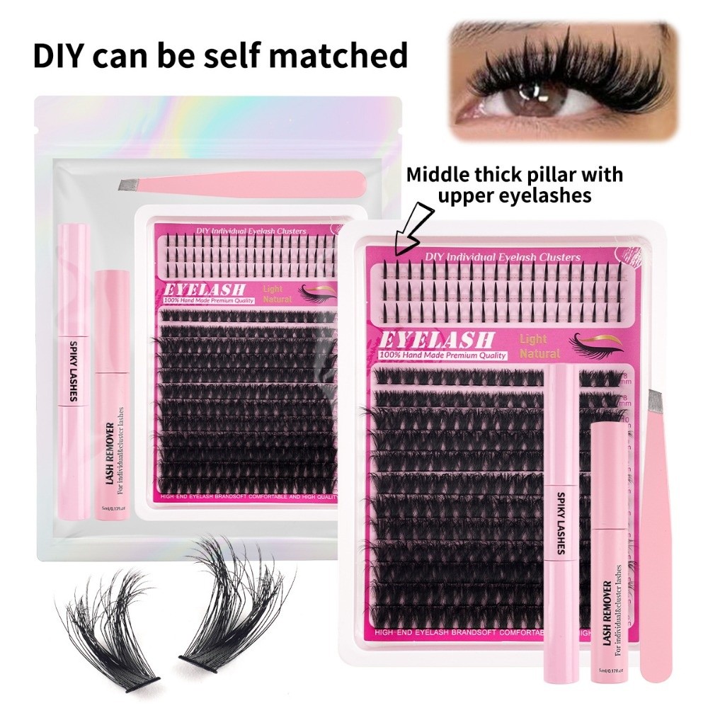 8-18mm Length False Eyelashes  - Eyelash Extension Kits ulasan dan harga