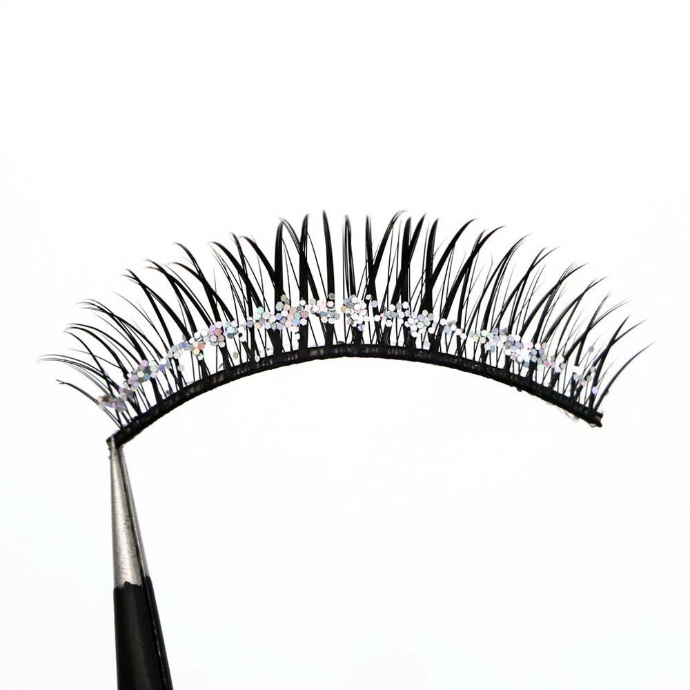 Rhinestone Glitter Sequins Lon - Eyelash Extension For Big Eyes ulasan dan harga