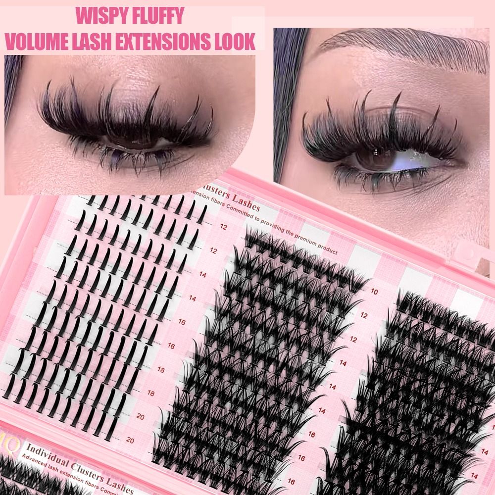 9-16mm Length False Eyelashes  - Eyelash Extension Kits ulasan dan harga