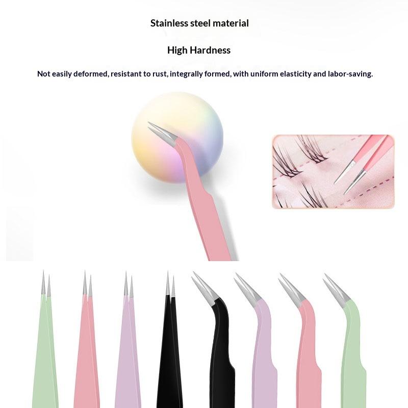 Stainless Steel Tweezers  Prec - Eyelash Extension Salon ulasan dan harga