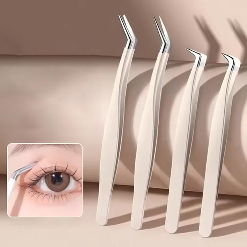 ●False Eyelash Tweezers With S - Eyelash Extension Salon ulasan dan harga